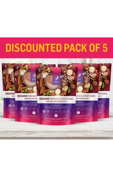5 x Organic Clever Choc Spiced